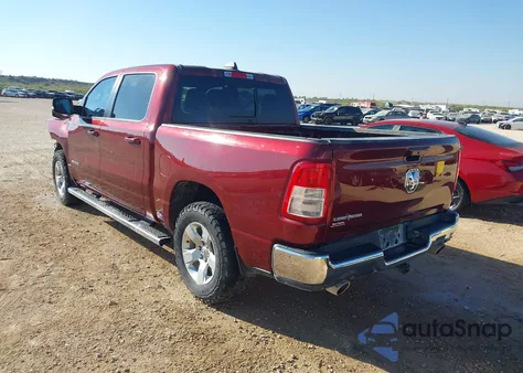 2022 Ram 1500 Lone Star 4X2 5'7 Box from USA, damaged, VIN 1C6RREFT4NN464292